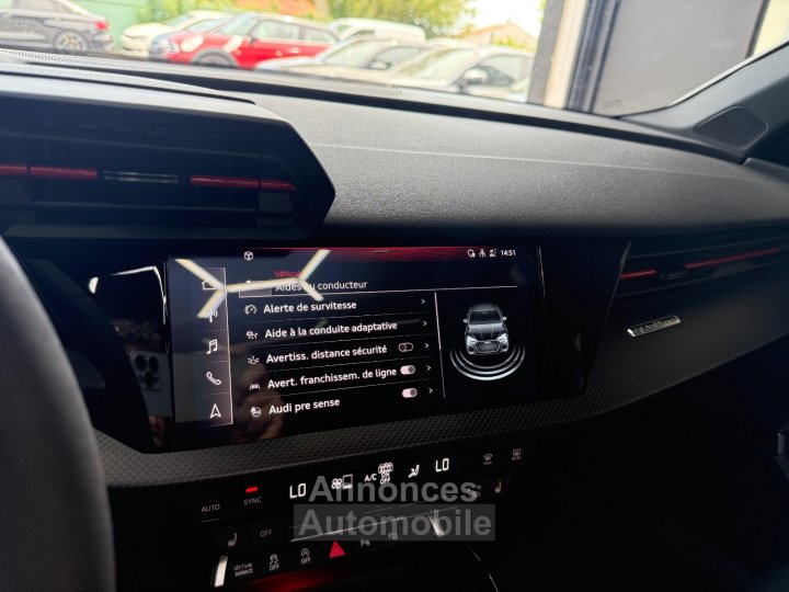 Audi RS3 SPORTBACK 25 TFSI 400 S tronic 7 Quattro / FULL OPTIONS / PAS DE MALUS / LIGNE RS - 20