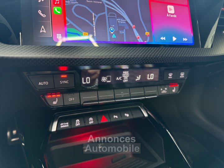 Audi RS3 SPORTBACK 25 TFSI 400 S tronic 7 Quattro / FULL OPTIONS / PAS DE MALUS / LIGNE RS - 21