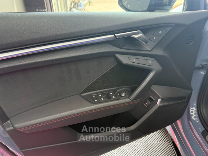 Audi RS3 SPORTBACK 25 TFSI 400 S tronic 7 Quattro / FULL OPTIONS / PAS DE MALUS / LIGNE RS - 31