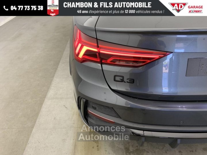 Audi Q3 Sportback 35 TDI 150 ch S tronic 7 S line plus - 17