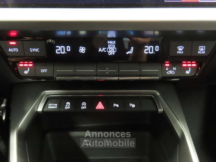 Audi A3 Sportback 30TFSI Adv STronic Sline int - 17