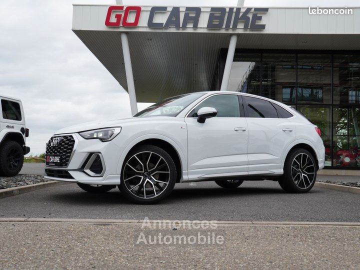 Audi Q3 Sportback 35 TDI 150 S-line Boite auto Garantie 6 ans Hayon électrique Attelage Sièges chauffants LED 20P 449-mois - 1