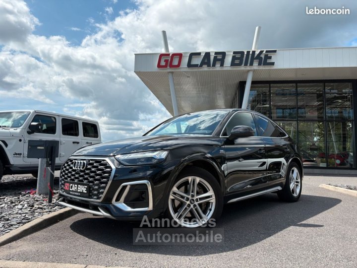 Audi Q5 Sportback 35 TDI 163CH S-line Garantie 6 ans Hayon électrique Sièges alcantara chauffants Caméra de recul LED 20P 559-mois - 1