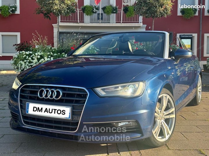 Audi A3 cabriolet s line 20 tdi 184ch - 1