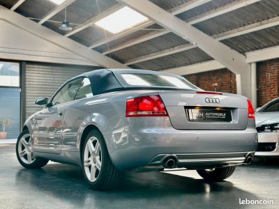 Audi A4 S-Line Cabriolet 32L V6 FSI 255 ch Quattro 75 590 kms GPS, Sièges chauffants, Régulateur Carnet et historique État exceptionnel   - 4