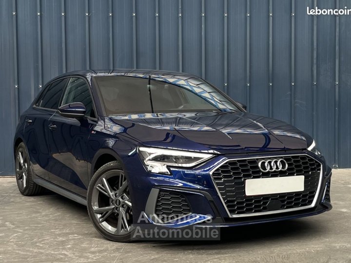 Audi A3 S-Line Sport Edition 2024 30TFSI 110ch Boite Automatique S-Tronic 7 Rapports Garantie Constructeur 4 Ans Parfait Etat Caméra de Recul Virtual Cockpit - 2