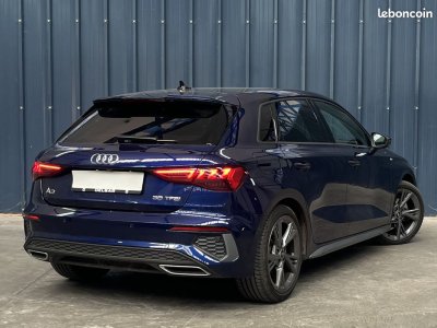 Audi A3 S-Line Sport Edition 2024 30TFSI 110ch Boite Automatique S-Tronic 7 Rapports Garantie Constructeur 4 Ans Parfait Etat Caméra de Recul Virtual Cockpit   - 3