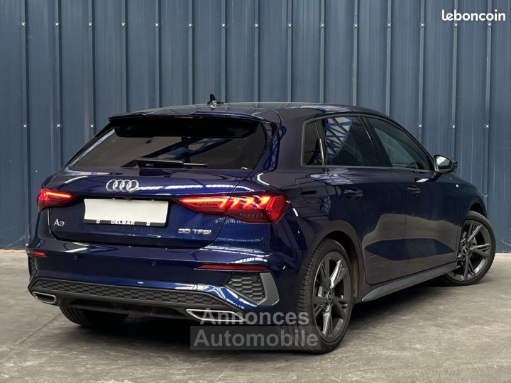 Audi A3 S-Line Sport Edition 2024 30TFSI 110ch Boite Automatique S-Tronic 7 Rapports Garantie Constructeur 4 Ans Parfait Etat Caméra de Recul Virtual Cockpit - 3