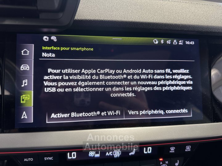 Audi S3 BERLINE Berline TFSI 310 S tronic 7 Quattro - 32