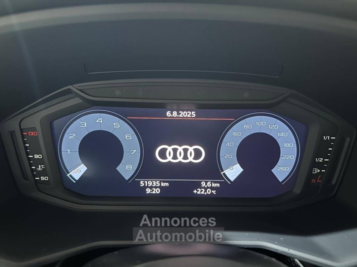 Audi A1 Sportback 25 TFSI 95 ch S tronic 7 Advanced - 12