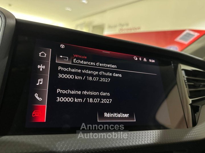 Audi A1 Sportback 25 TFSI 95 ch S tronic 7 Advanced - 20