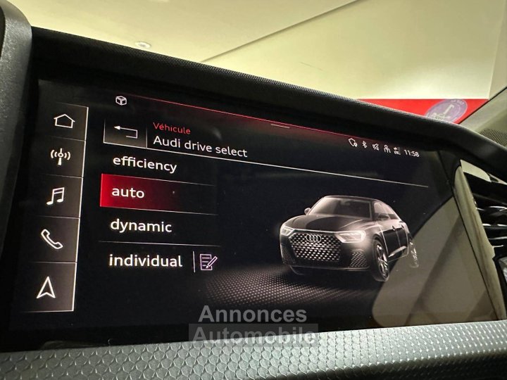 Audi A1 Sportback 35 TFSI 150 ch S tronic 7 Design Luxe - 18