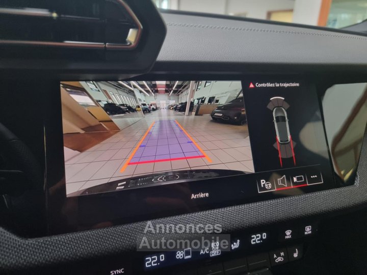 Audi A3 IV (2) SPORTBACK 15 35 TFSI MILD HYBRID 150 S LINE S TRONIC 7 - 22