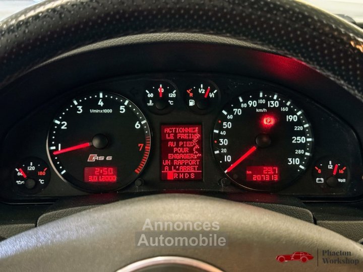 Audi RS6 42 QUATTRO TIPTRONIC BERLINE C5 - 48