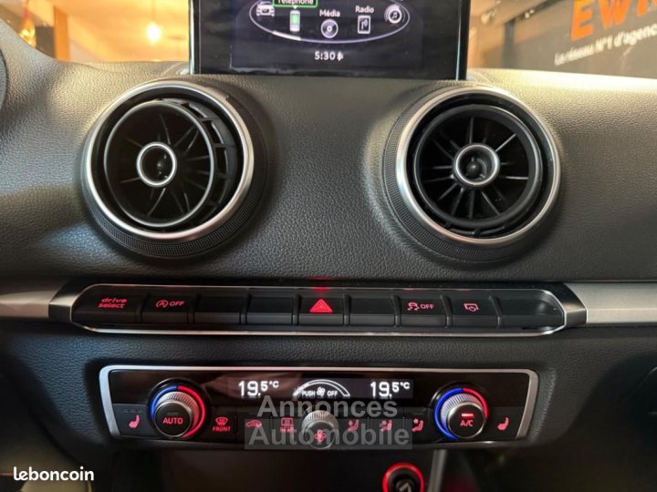 Audi A3 Sportback 20 TDI 150 AMBITION S-TRONIC BVA %2B TOIT OUVRANT - 17