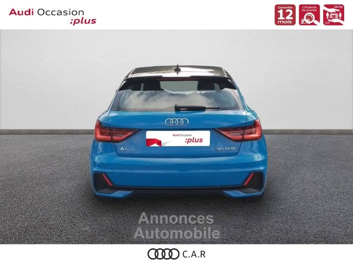 Audi A1 Sportback 30 TFSI 110 ch S tronic 7 S Line - 4