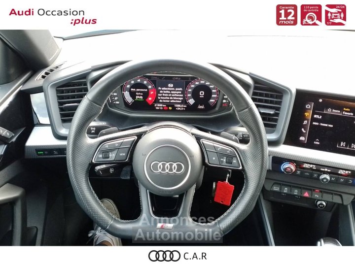 Audi A1 Sportback 30 TFSI 110 ch S tronic 7 S Line - 13