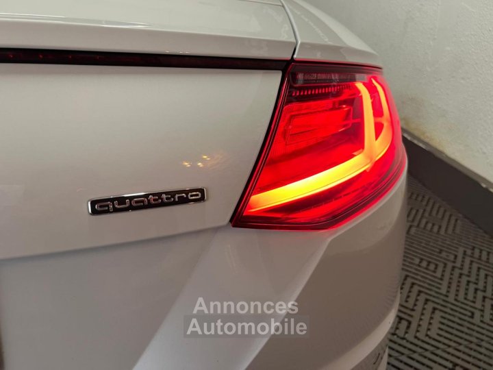 Audi TT Roadster Quattro 20 TFSI 230ch S-line - 79000km - Nombreuses options - 11