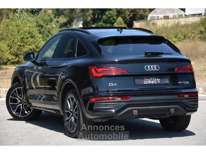 Audi Q5 Sportback Quattro 20 50 TFSI e - 299 - BV S-Tronic S line PHASE 2 - 7