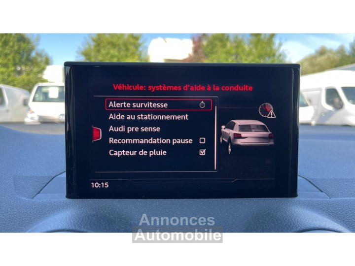 Audi Q2 14 TFSI 150 S-tronic  S Line - SIEGES CHAUFFANTS / HAYON ELEC - 38