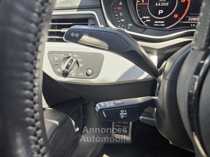 Audi A4 V (B9) 20 TDI 122ch S line S tronic 7 - 8