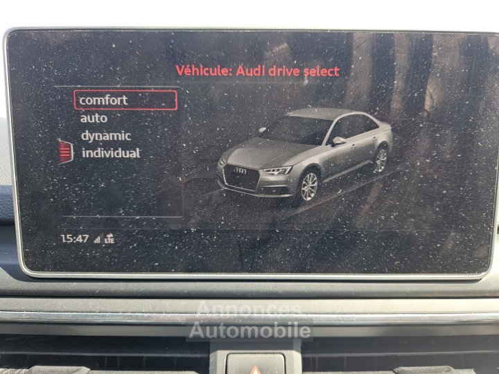 Audi A4 V (B9) 20 TDI 122ch S line S tronic 7 - 11