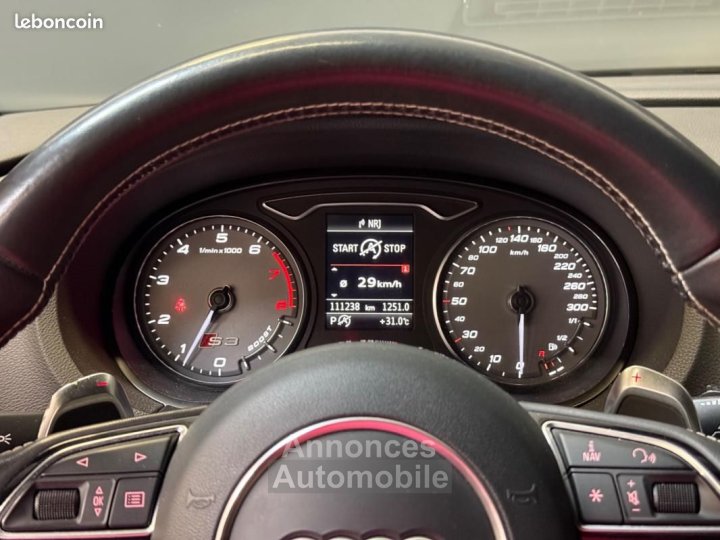 Audi S3 SPORTBACK 20 TFSI 300 QUATTRO S-TRONIC BVA - 9