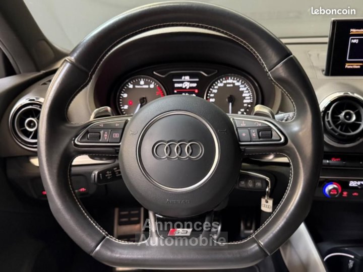 Audi S3 SPORTBACK 20 TFSI 300 QUATTRO S-TRONIC BVA - 15