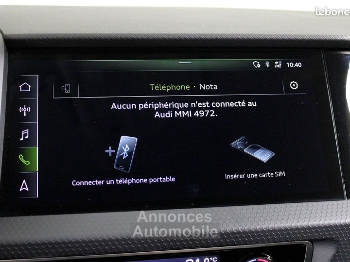 Audi A1 Sportback 25 TFSI 95CH BUSINESS LINE S TRONIC 7 - 11