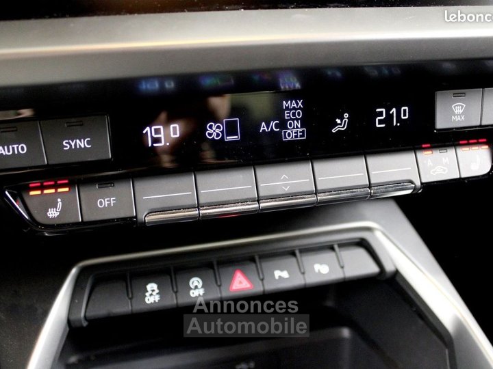Audi A3 Sportback 30 TFSI 110CH MILD HYBRID DESIGN S TRONIC 7 - 11
