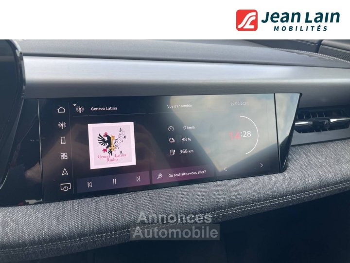 Audi Q6 e-tron 306 ch 100 kWh performance S line - 19