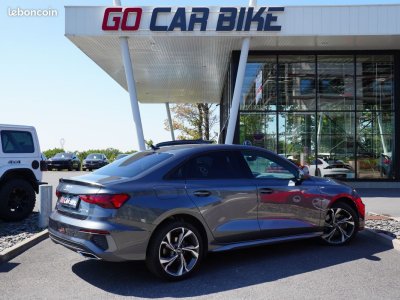Audi A3 Limousine 35 TFSI 150CH S-Line Garantie 6 ans Sièges chauffants Camera de recul feux LED Apple CARPLAY 18P 389-mois   - 3