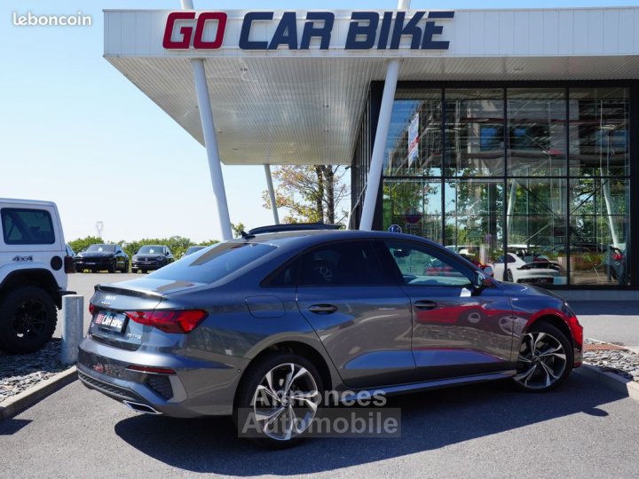 Audi A3 Limousine 35 TFSI 150CH S-Line Garantie 6 ans Sièges chauffants Camera de recul feux LED Apple CARPLAY 18P 389-mois - 3