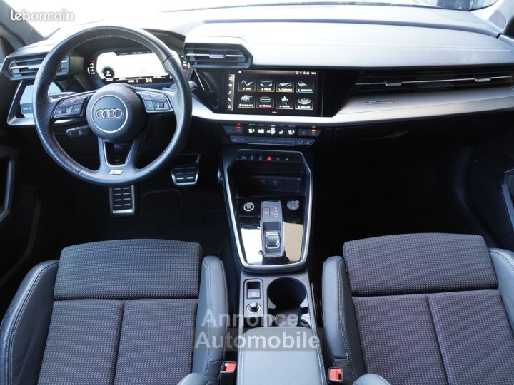 Audi A3 Limousine 35 TFSI 150CH S-Line Garantie 6 ans Sièges chauffants Camera de recul feux LED Apple CARPLAY 18P 389-mois - 4