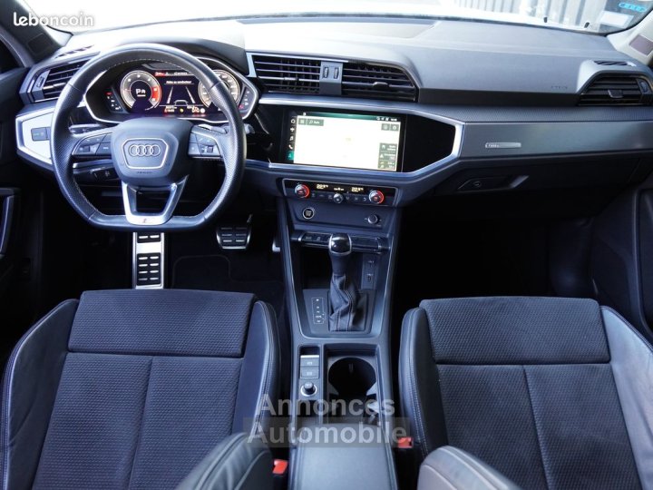 Audi Q3 150 TDI S Line Garantie 6 ans Toit ouvrant Pack black Caméra de recul Apple Carplay LED 19P 509-mois - 4