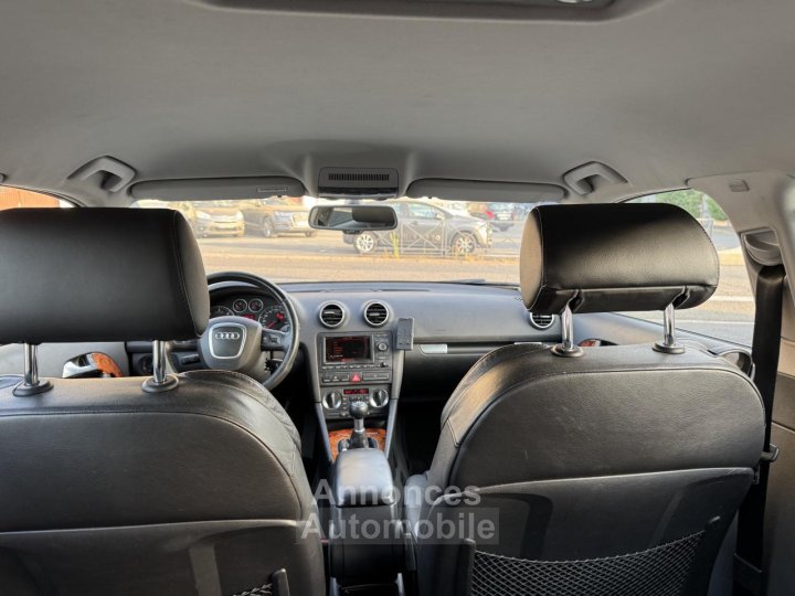 Audi A3 19 TDI DPF - 105 Ambition Luxe Gps + Radar AR - 11