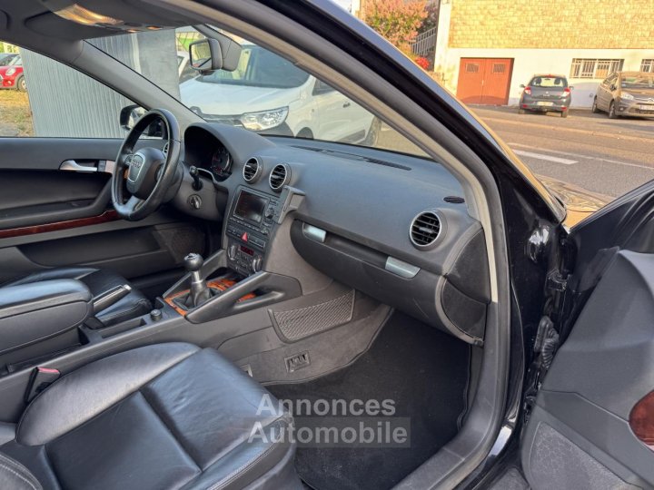 Audi A3 19 TDI DPF - 105 Ambition Luxe Gps + Radar AR - 14