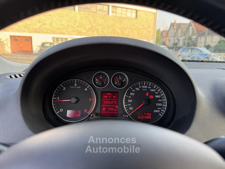 Audi A3 19 TDI DPF - 105 Ambition Luxe Gps + Radar AR - 28