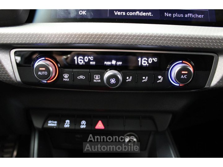 Audi A1 Sportback 10 30 TFSI 110 BV S-Tronic S line Entretien CarPlay - 19