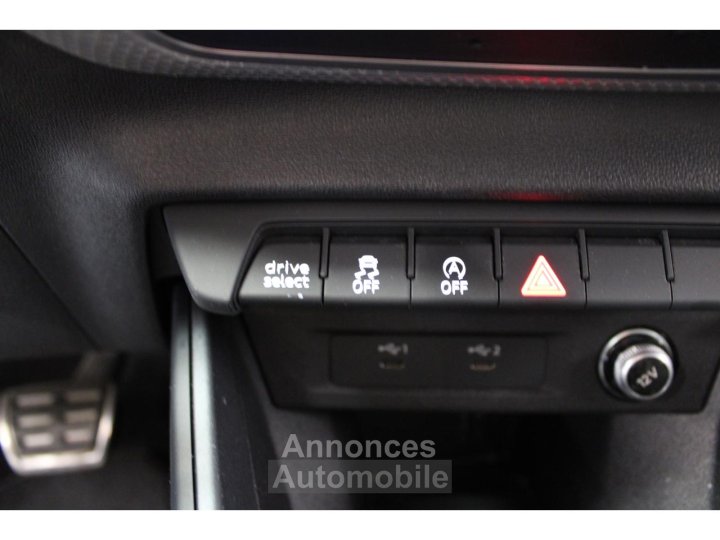Audi A1 Sportback 10 30 TFSI 110 BV S-Tronic S line Entretien CarPlay - 20