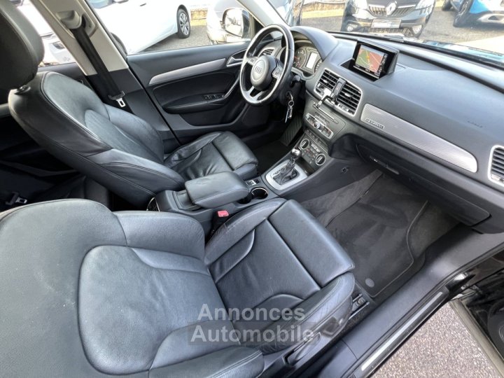 Audi Q3 20 TDI 150 Ambiente quattro S tronic 7 Cuir GPS Caméra - 9