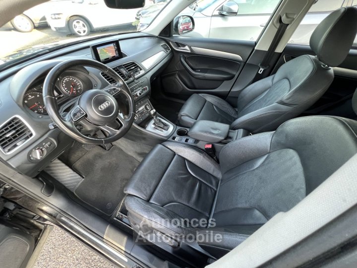 Audi Q3 20 TDI 150 Ambiente quattro S tronic 7 Cuir GPS Caméra - 12