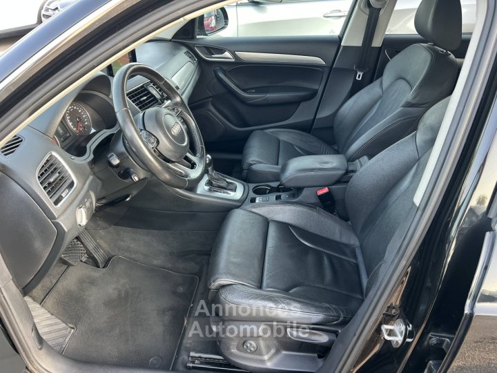 Audi Q3 20 TDI 150 Ambiente quattro S tronic 7 Cuir GPS Caméra - 13