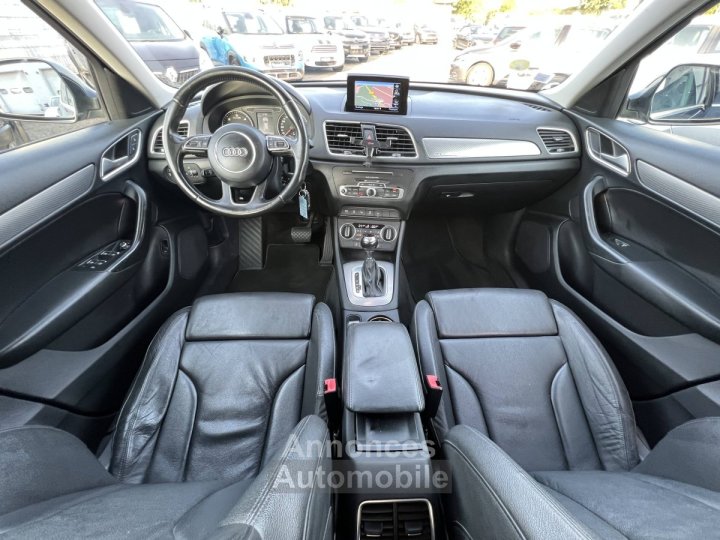Audi Q3 20 TDI 150 Ambiente quattro S tronic 7 Cuir GPS Caméra - 14
