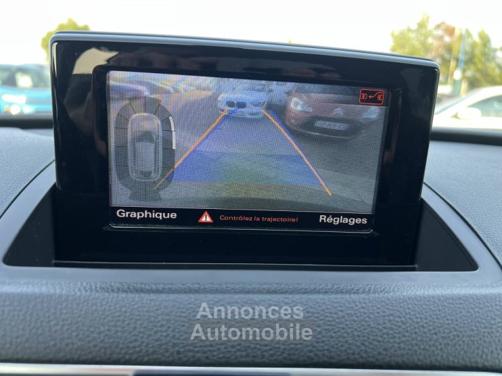 Audi Q3 20 TDI 150 Ambiente quattro S tronic 7 Cuir GPS Caméra - 17