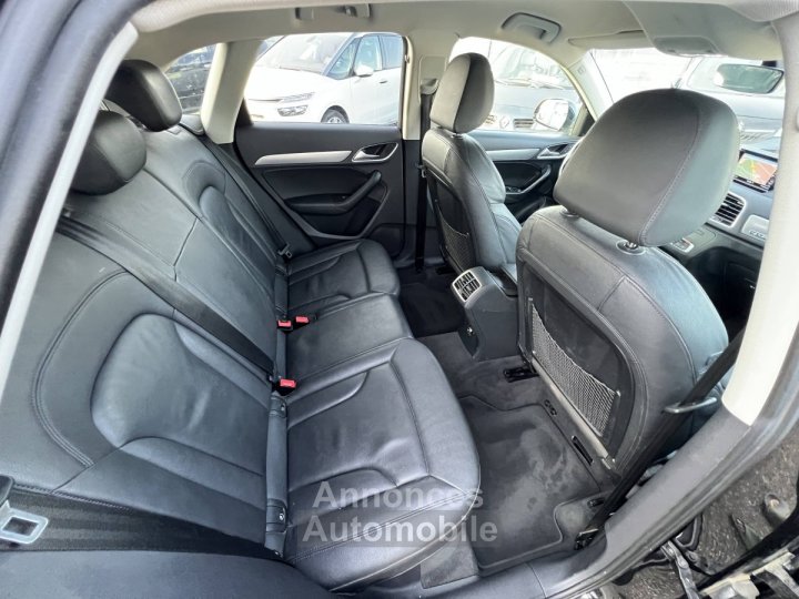 Audi Q3 20 TDI 150 Ambiente quattro S tronic 7 Cuir GPS Caméra - 18