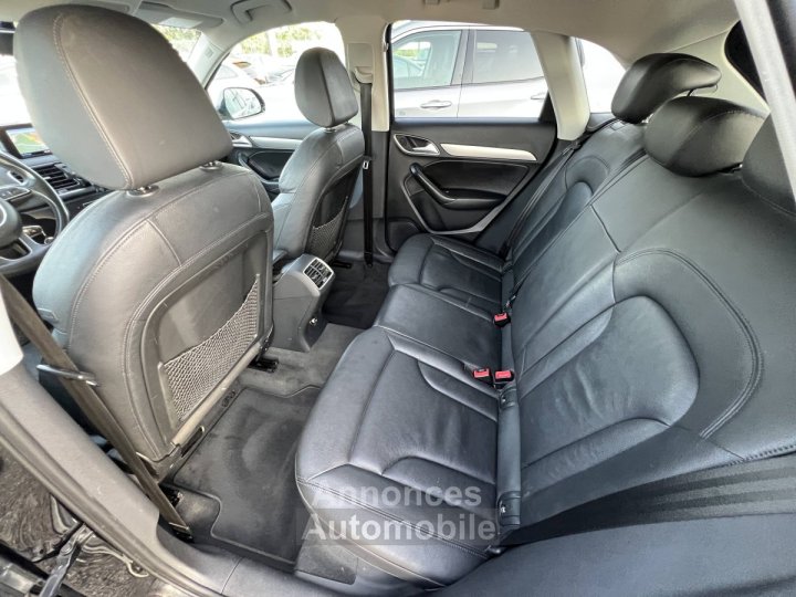 Audi Q3 20 TDI 150 Ambiente quattro S tronic 7 Cuir GPS Caméra - 19