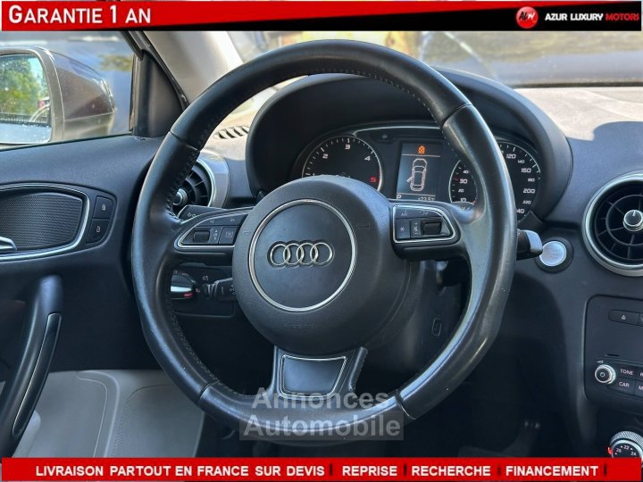 Audi A1 16 TDI 90ch FAP Ambition Luxe S tronic 7 - 12