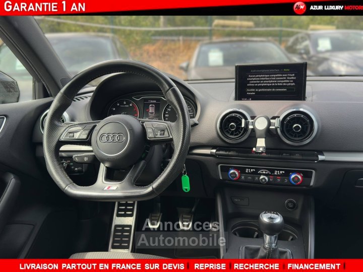 Audi A3 Sportback 30 TFSI 116ch S line Plus - 13