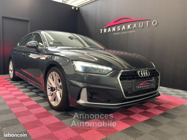 Audi A5 Sportback 20 40 TFSI 204ch DESIGN LUXE SECONDE MAIN SUIVI RÉVISION À JOUR - 6